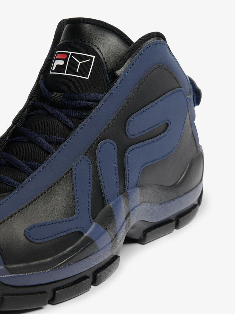 X Fila Navy Logo Patch Sneakers