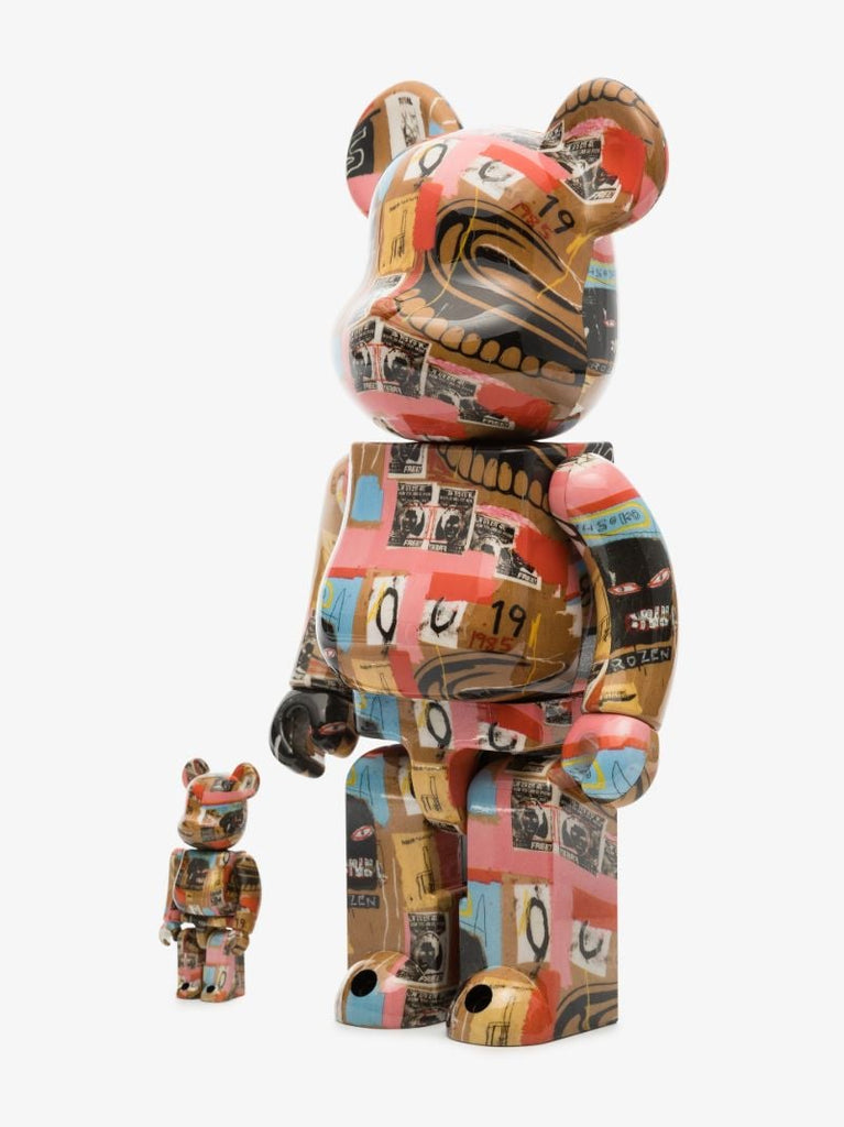 X Warhol X Basquiat Multicoloured Be@rbrick Figure Set