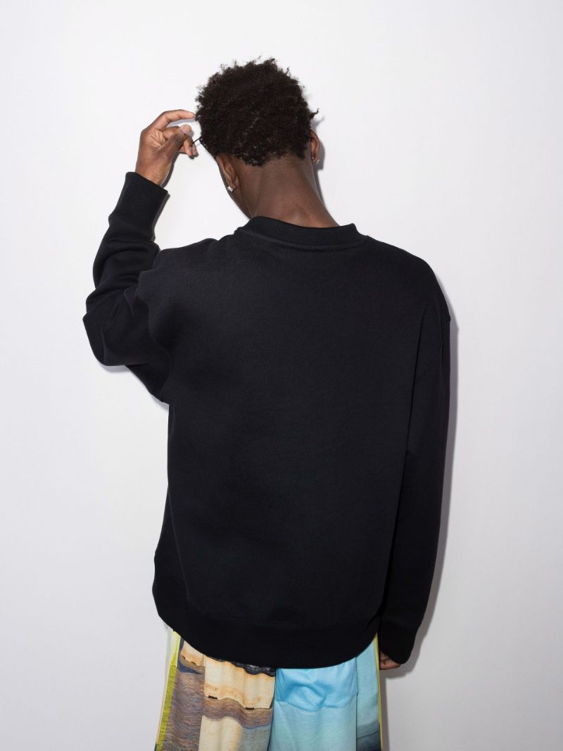 Crew Neck Cotton Sweatshirt