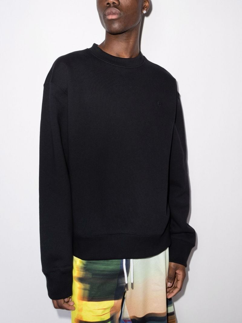 Crew Neck Cotton Sweatshirt