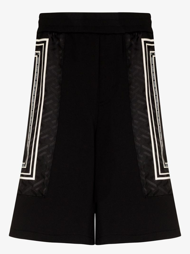 La Greca Cotton Bermuda Shorts