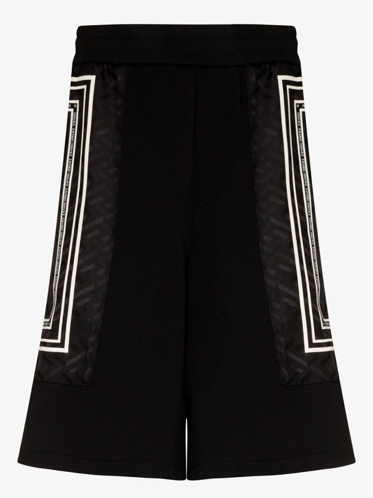 La Greca Cotton Bermuda Shorts