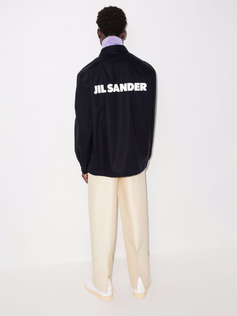 Logo Cotton Coach Jacket