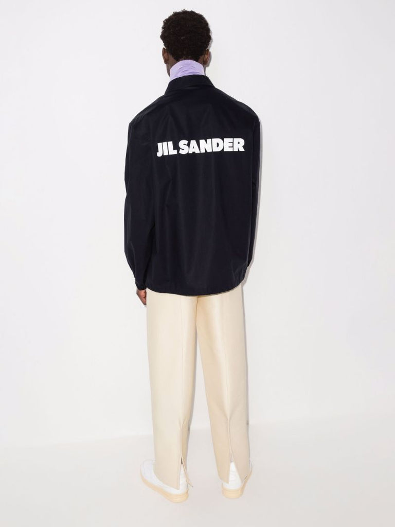 Logo Cotton Coach Jacket