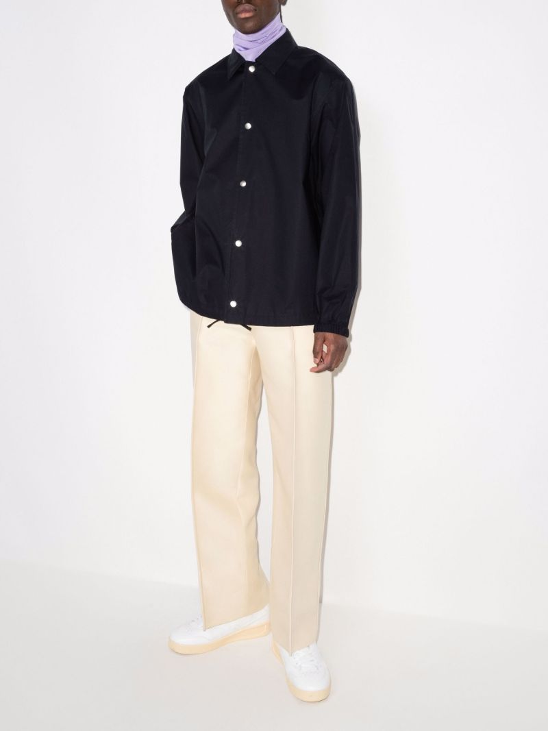 Logo Cotton Coach Jacket