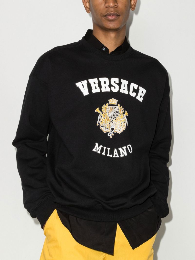 Milano Print Cotton Sweatshirt