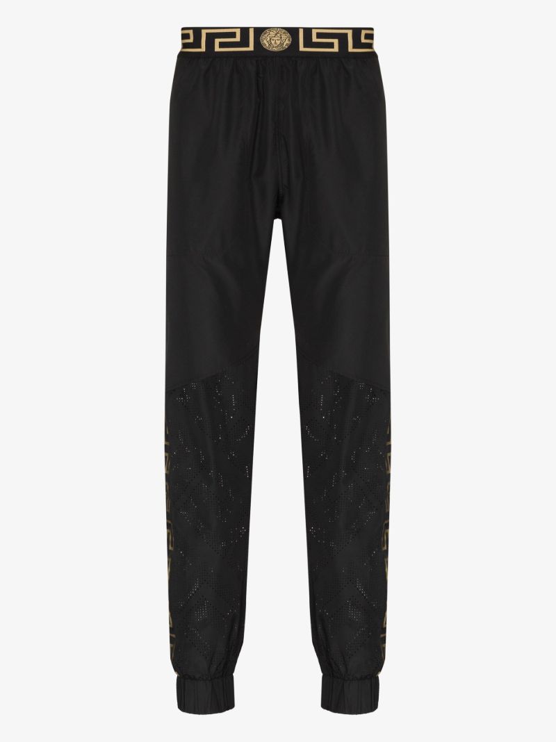 Greca Border Print Track Pants