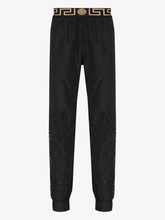 Greca Border Print Track Pants