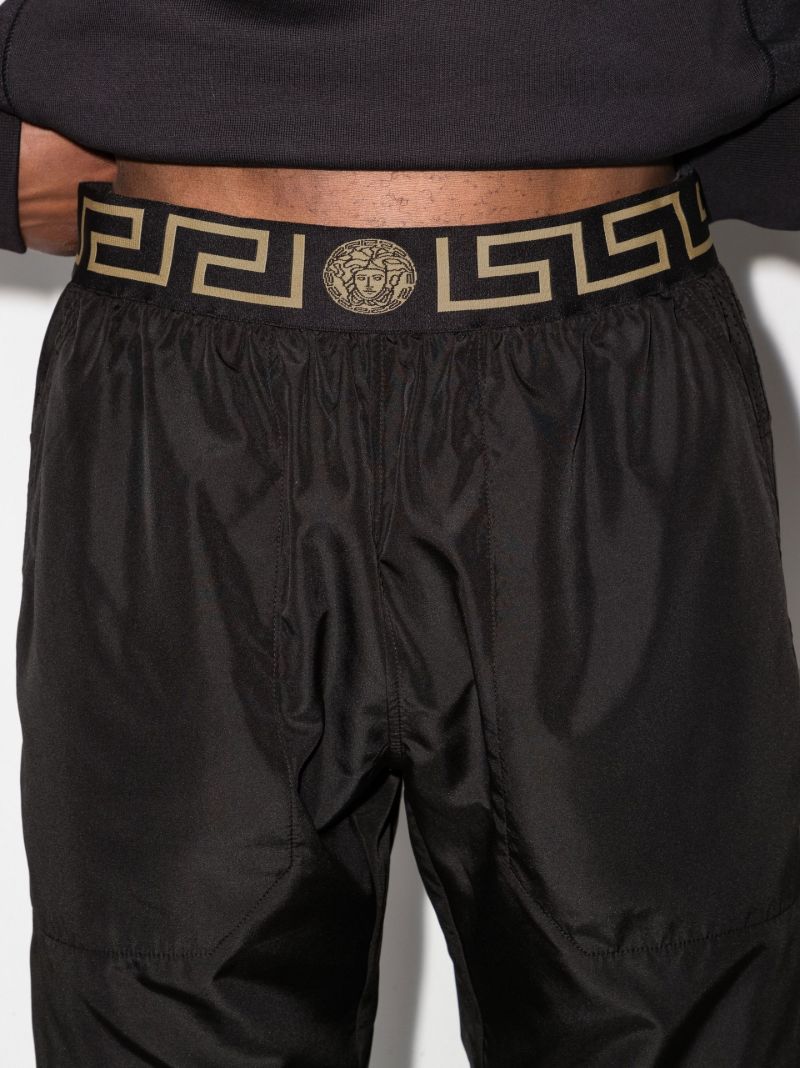 Greca Border Print Track Pants