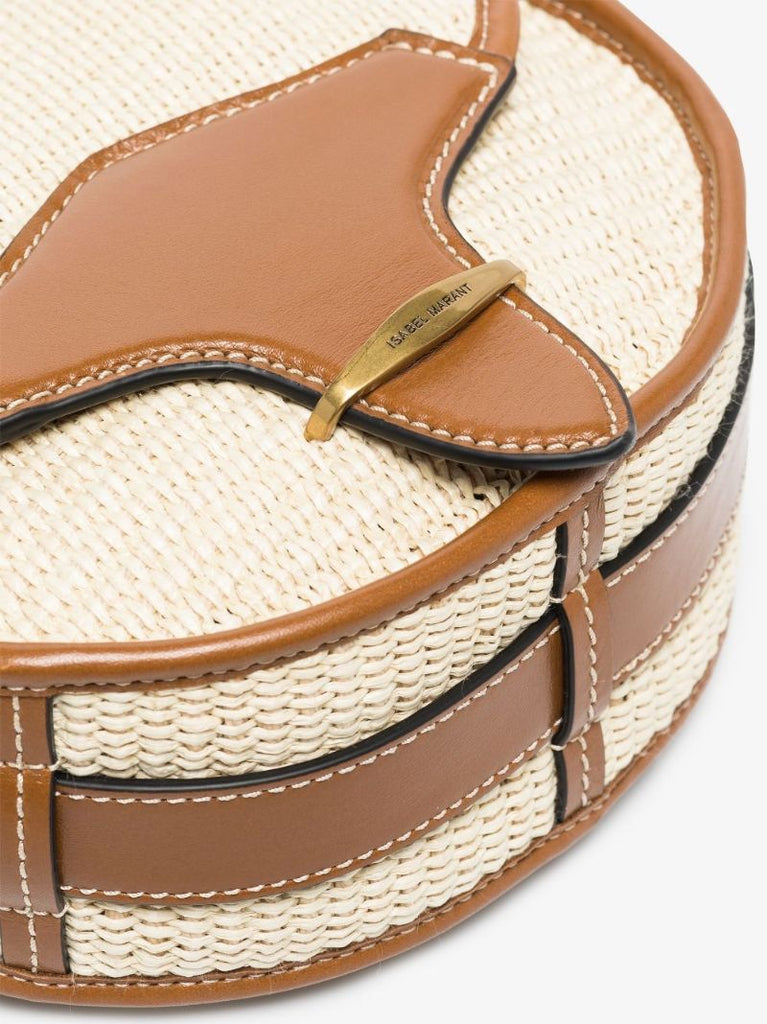 Neutral Botsy Woven Cross Body Bag