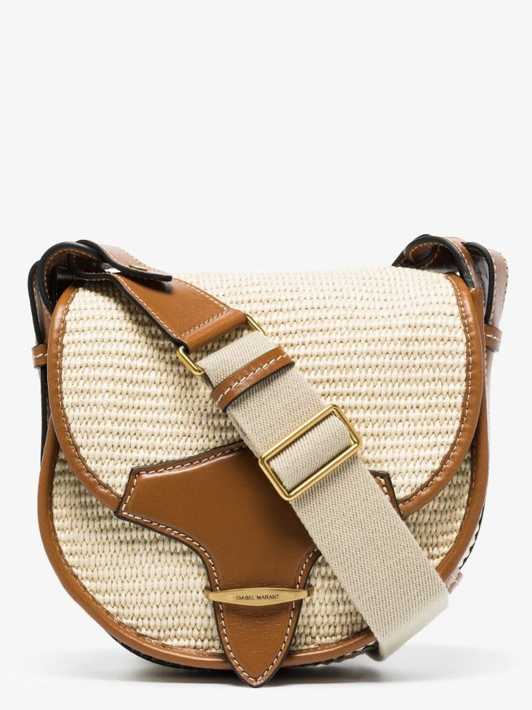 Neutral Botsy Woven Cross Body Bag