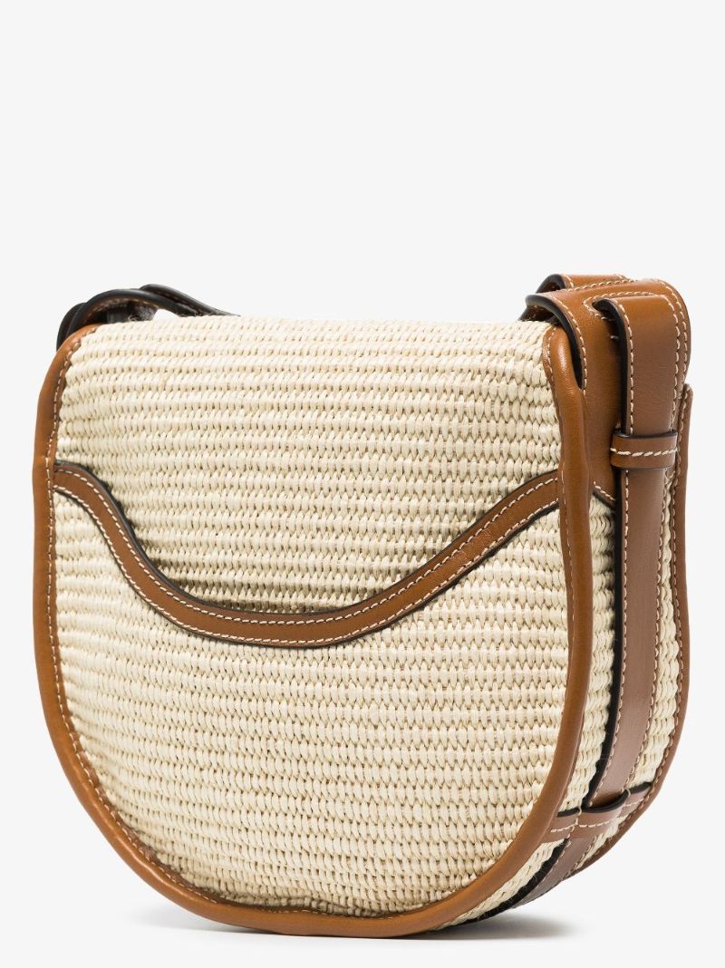 Neutral Botsy Woven Cross Body Bag