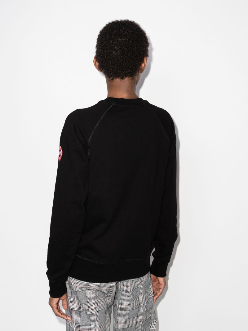 Muskoka Logo Patch Cotton Sweatshirt