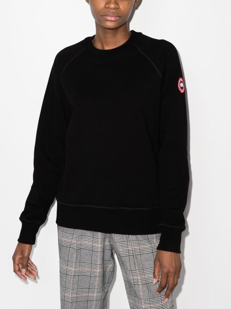 Muskoka Logo Patch Cotton Sweatshirt
