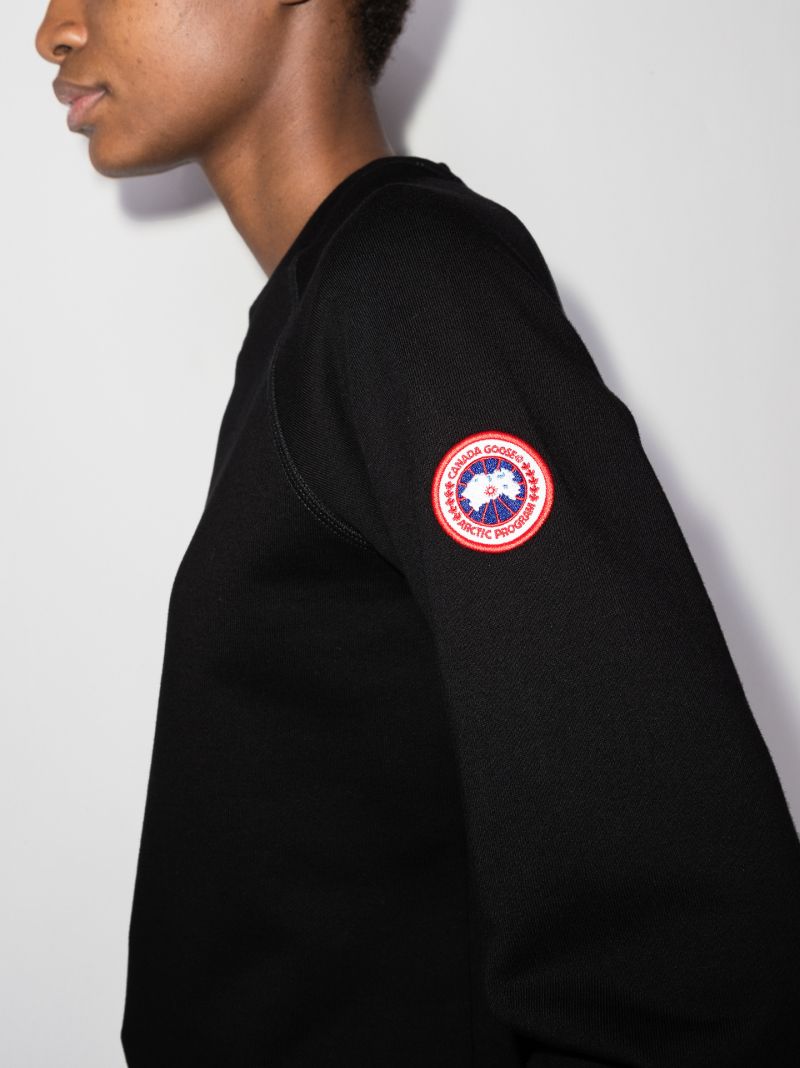 Muskoka Logo Patch Cotton Sweatshirt