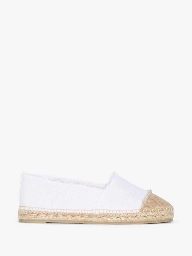 White Kampala Canvas Espadrilles