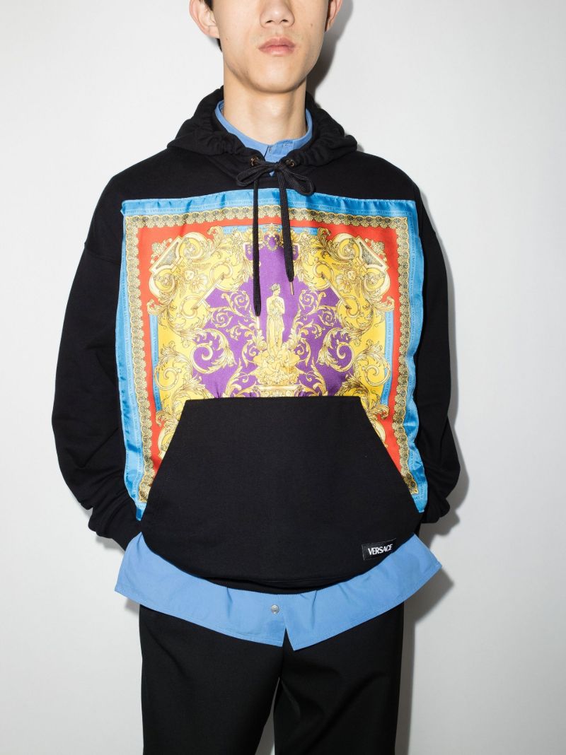Barocco Goddess Cotton Hoodie