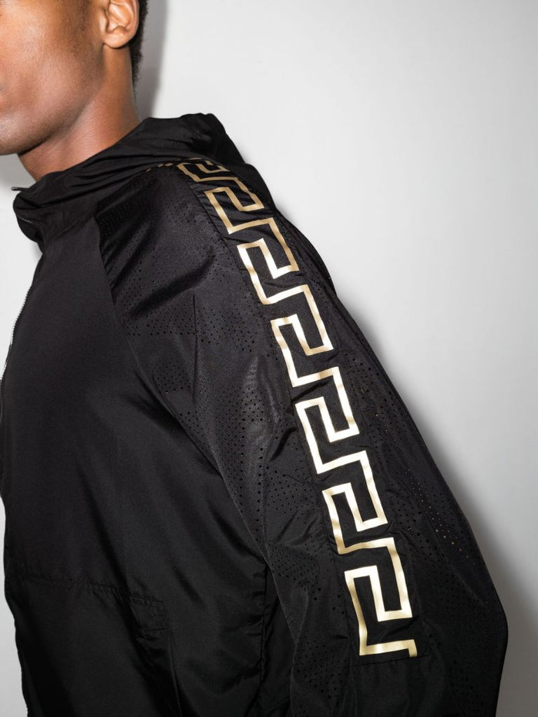 Greca Border Gym Hooded Jacket