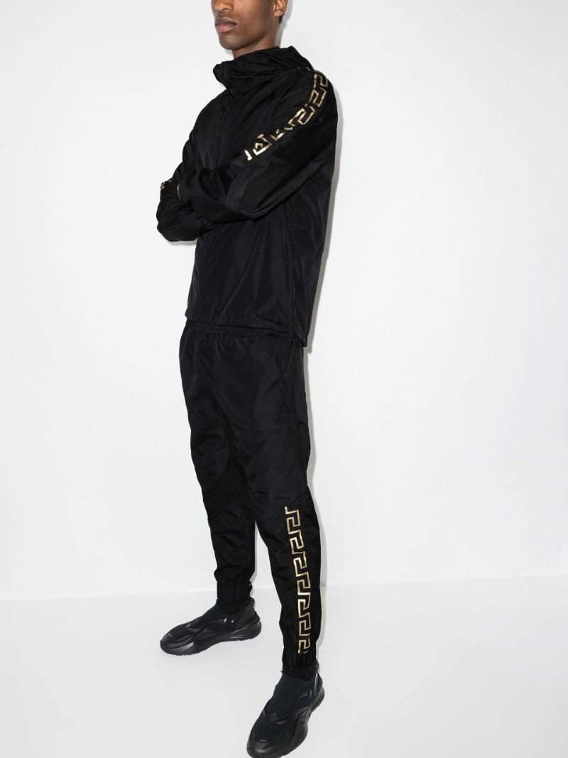 Greca Border Gym Hooded Jacket