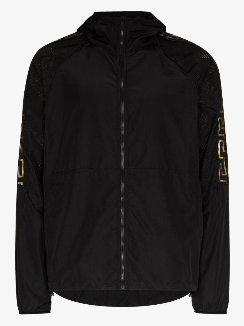 Greca Border Gym Hooded Jacket