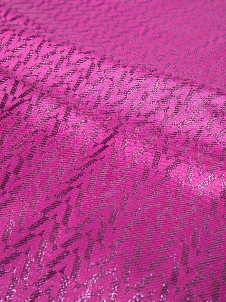 Pink Optical Monogram Jacquard Scarf