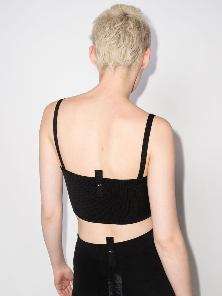 The Bandeau Knitted Crop Top