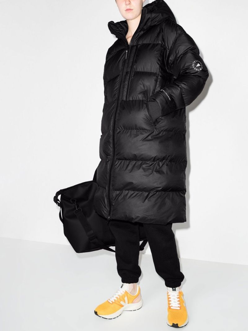 Hooded Longline Puffer Coat