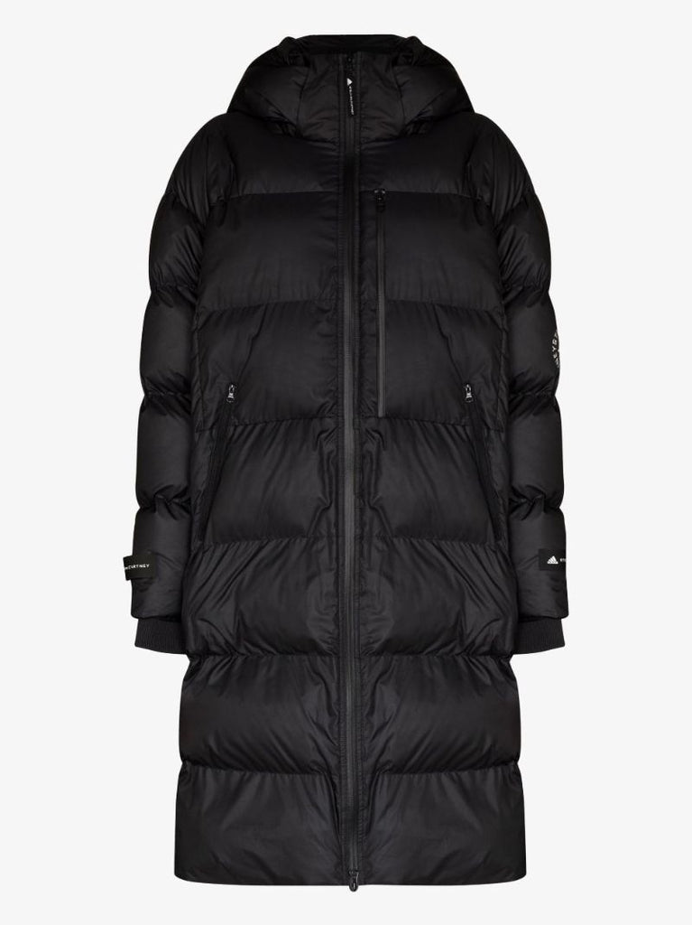 Hooded Longline Puffer Coat