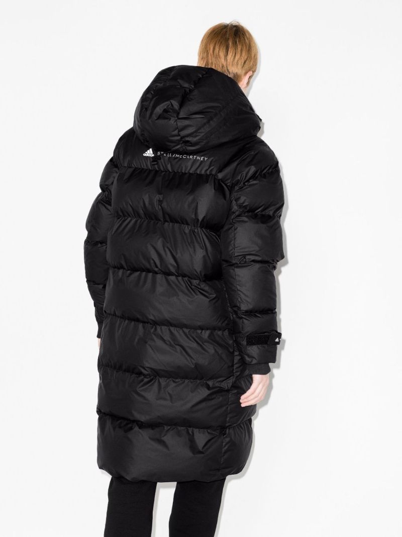 Hooded Longline Puffer Coat
