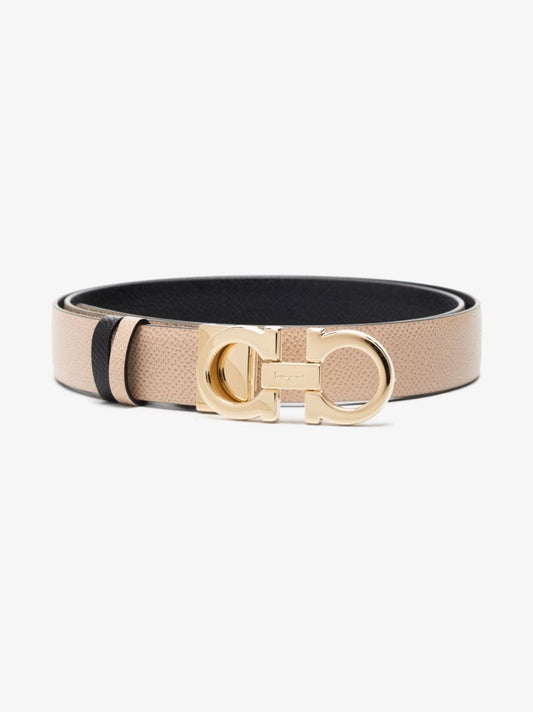 Neutral Donna Reversible Leather Belt