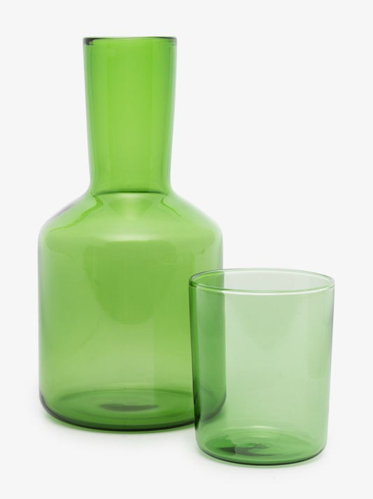 Green JÃ¢â_x0082_¬â_x0084_¢ai Soif Carafe and Tumbler Set