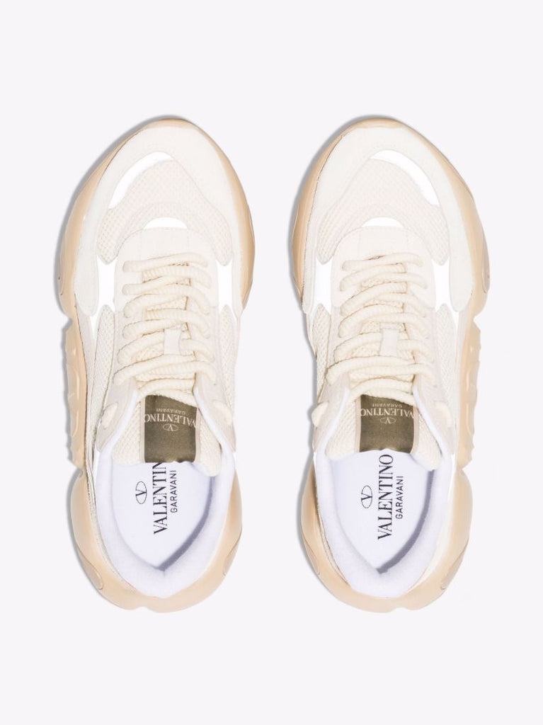 Neutral Bubbleback Low Top Sneakers