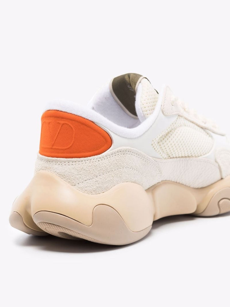 Neutral Bubbleback Low Top Sneakers