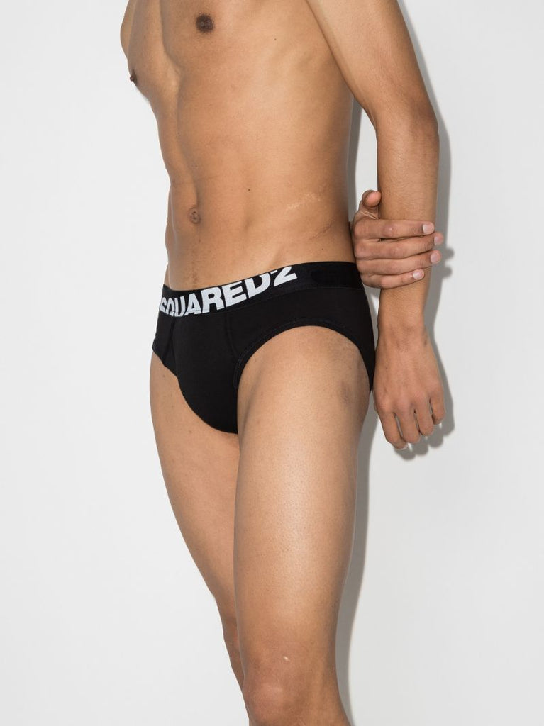Logo Waistband Twin Pack Briefs