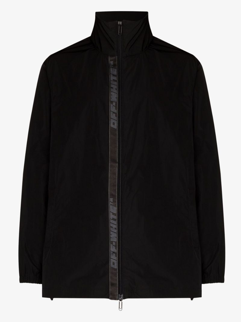 Industrial Strap Hooded Jacket