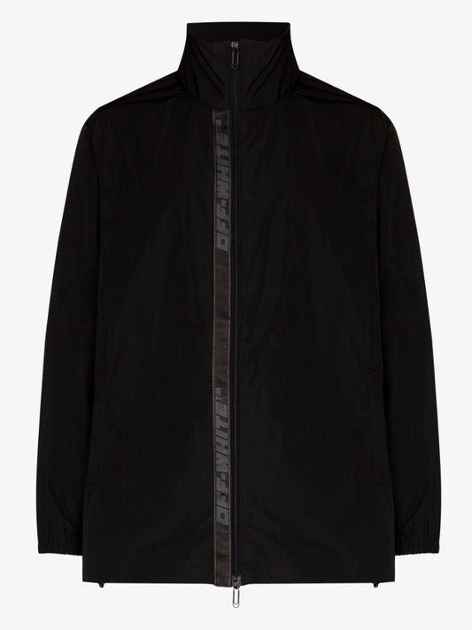 Industrial Strap Hooded Jacket