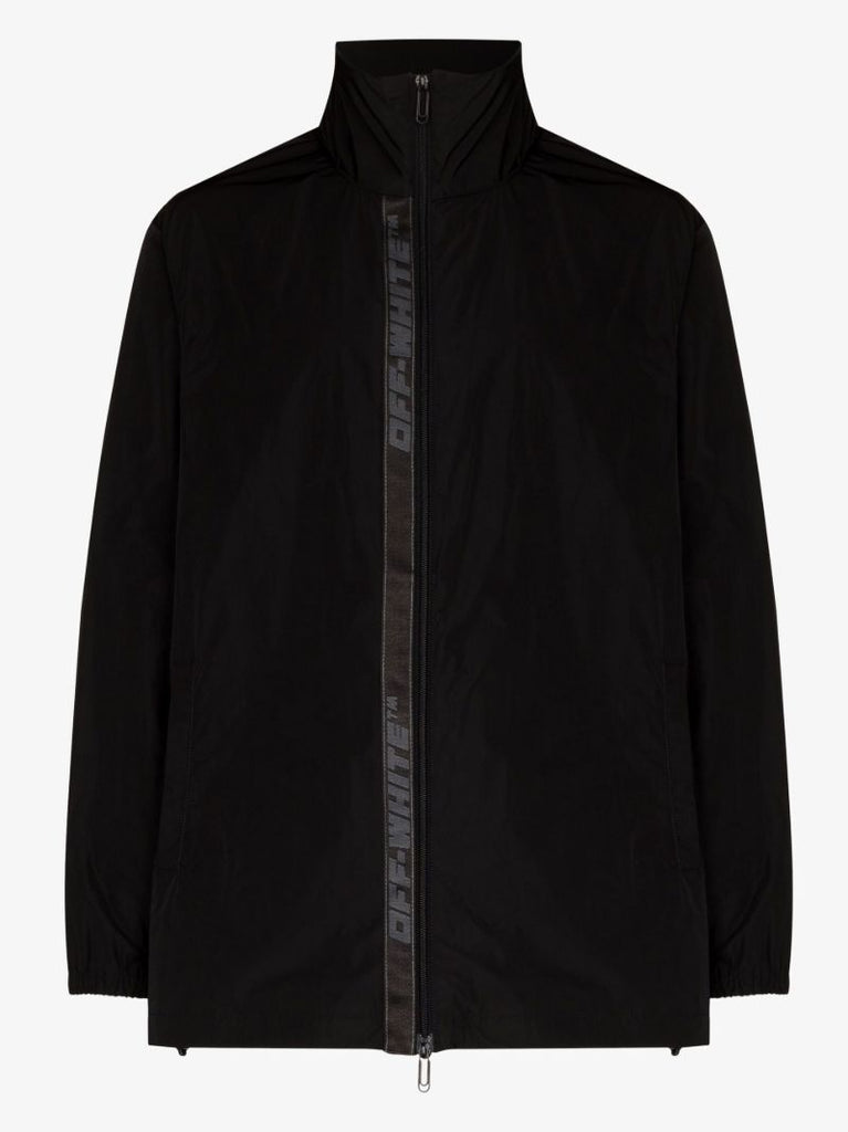 Industrial Strap Hooded Jacket