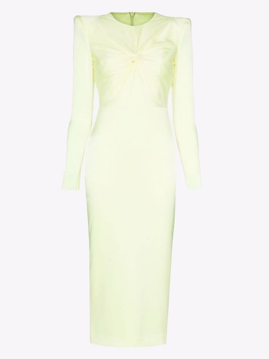 Monroe Twist Front Midi Dress