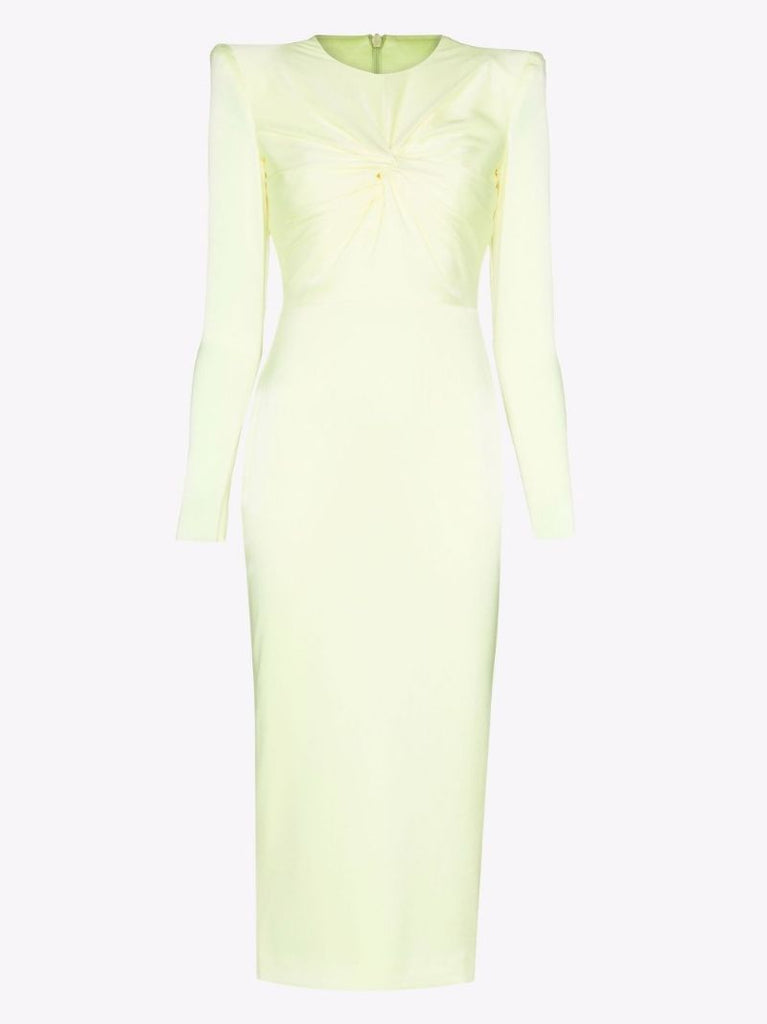 Monroe Twist Front Midi Dress