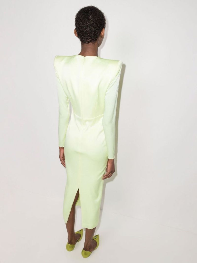 Monroe Twist Front Midi Dress