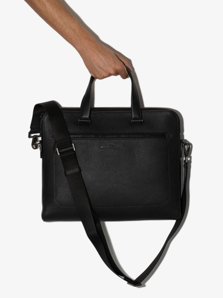 Black Leather Briefcase