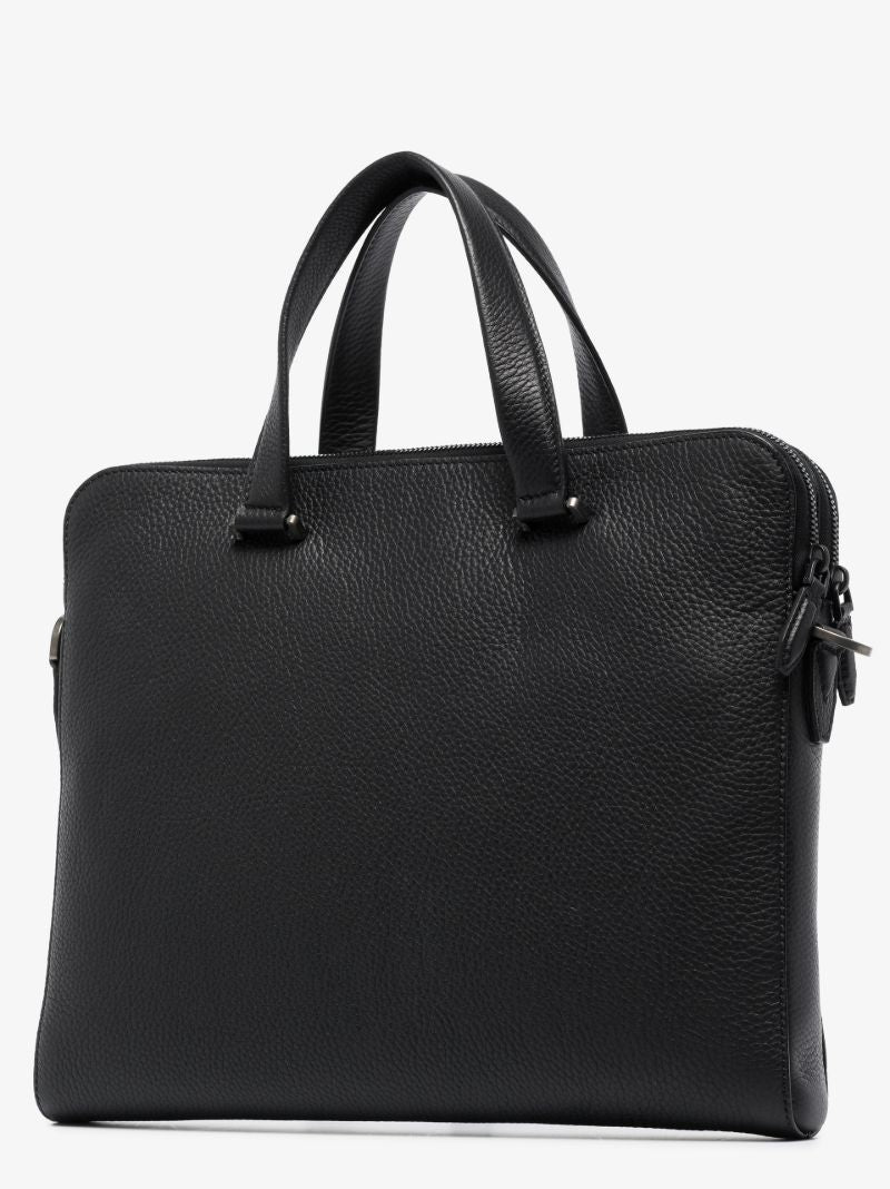 Black Leather Briefcase