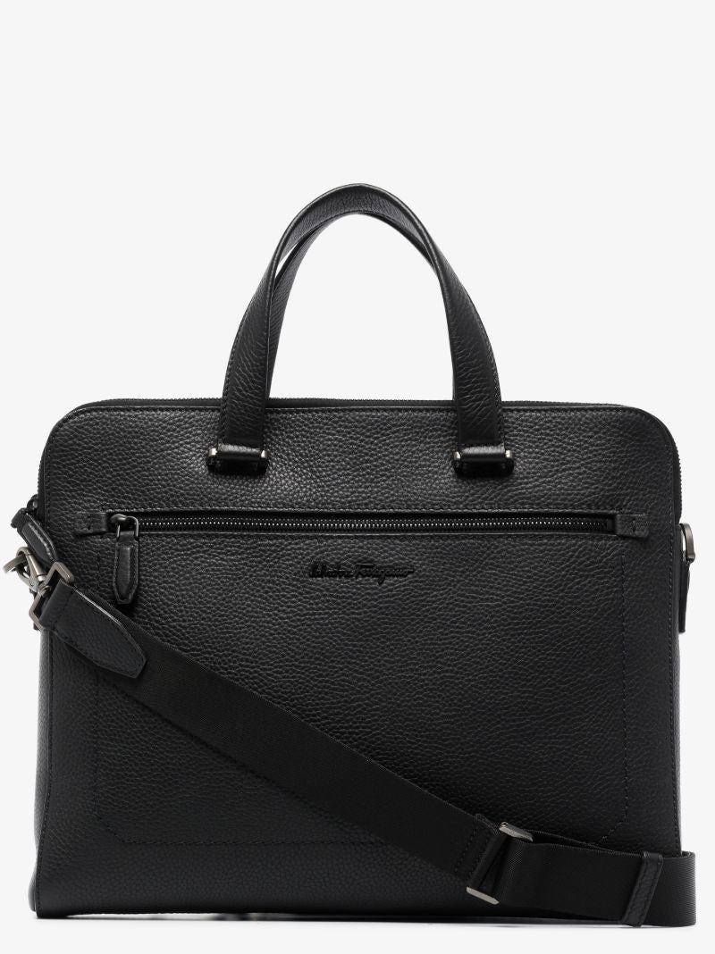 Black Leather Briefcase