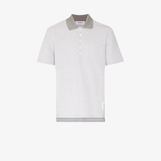 Waffle Knit Polo Shirt