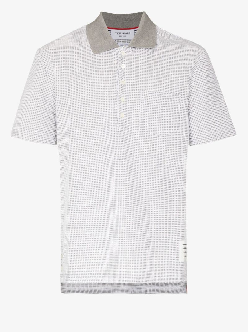 Waffle Knit Polo Shirt
