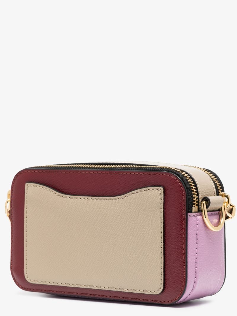 Red the Snapshot Leather Cross Body Bag