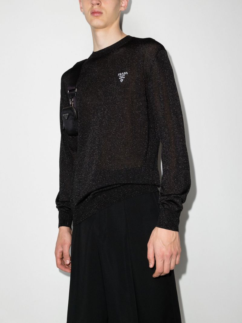 Party Logo Intarsia Sweater