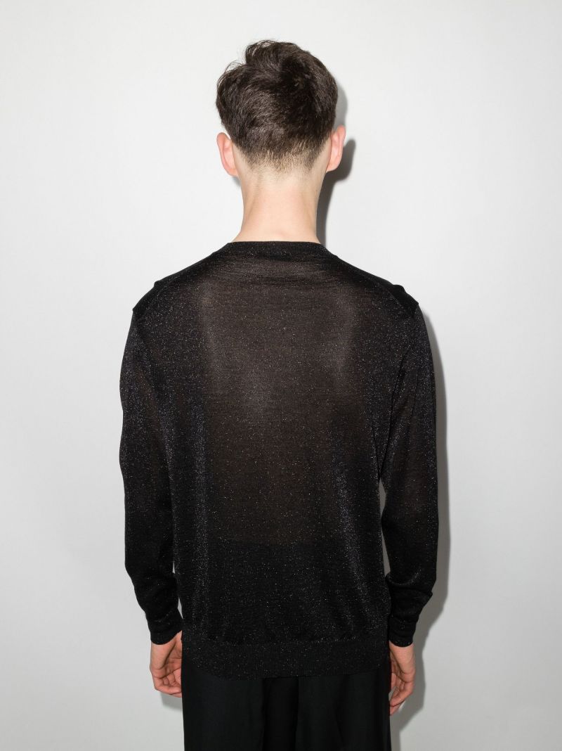 Party Logo Intarsia Sweater