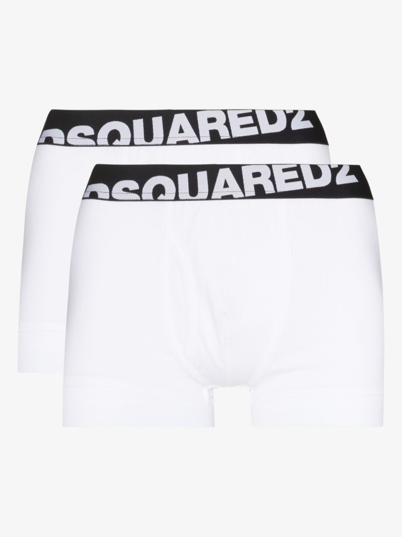Logo Waistband Twin Pack Boxers