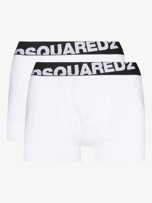 Logo Waistband Twin Pack Boxers